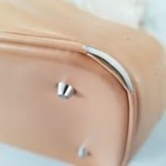 Maxx new york leather trim shoulder bag handbag purse - Picture 5 of 12